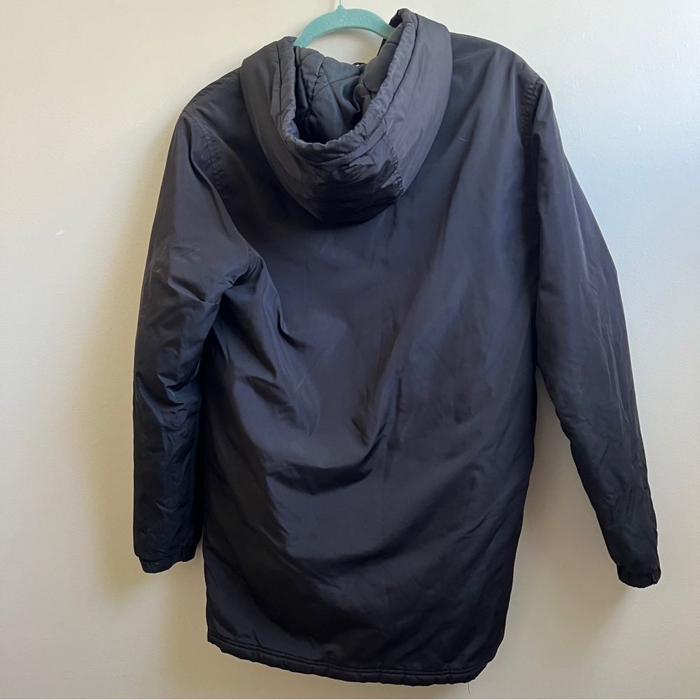 OBEY men’s black winter jacket with hood Size Small - Picture 2 of 7